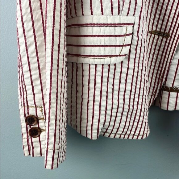 Cabi Striped Blazer Size 10 - Picture 2 of 8